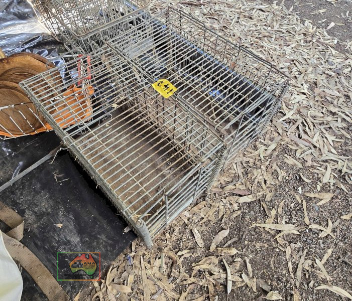 2x Chicken Carry Cages