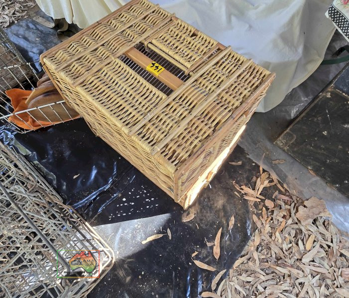 2x Wicker Pigeon Carry Boxes - photo 2