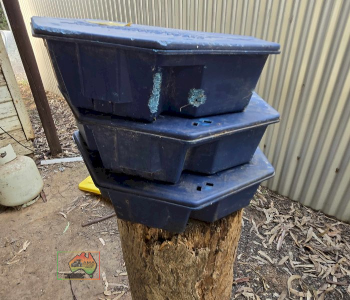 4x Rodent Bait Boxes