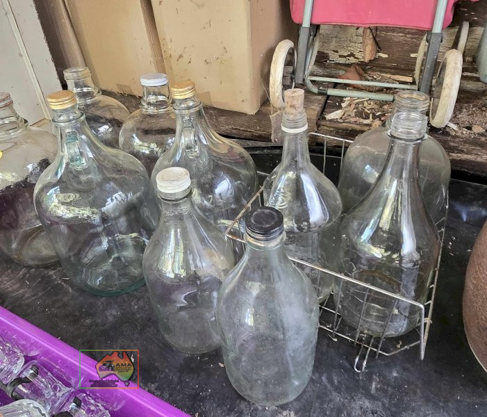 Assorted Glass Flagons - photo 2