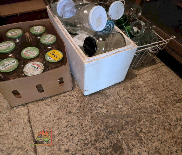 3x Boxes of Screw Top Jars