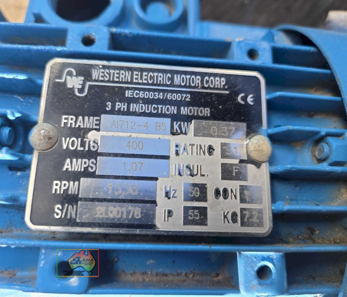 0.37kw refurbished 3ph electric motor - photo 2
