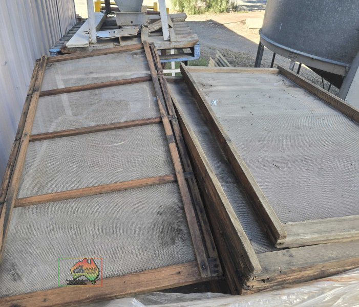 Grain / Rice Plansifter Screens - Timber Frames - Bulk Lot - photo 3