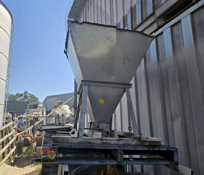 400kg grain hopper/bag chute