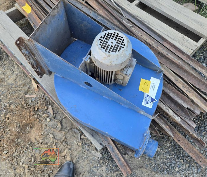 J & J Capper Industrial Centrifugal Blower - Grain / Dryer / Dust Fan - photo 2