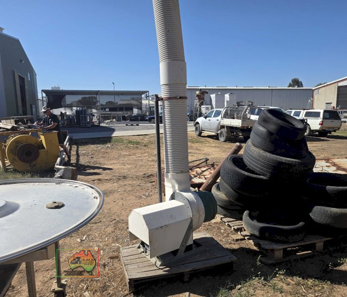 Industrial Centrifugal Blower with Vertical Dust Extraction Duct - Grain/Food Processing - photo 2