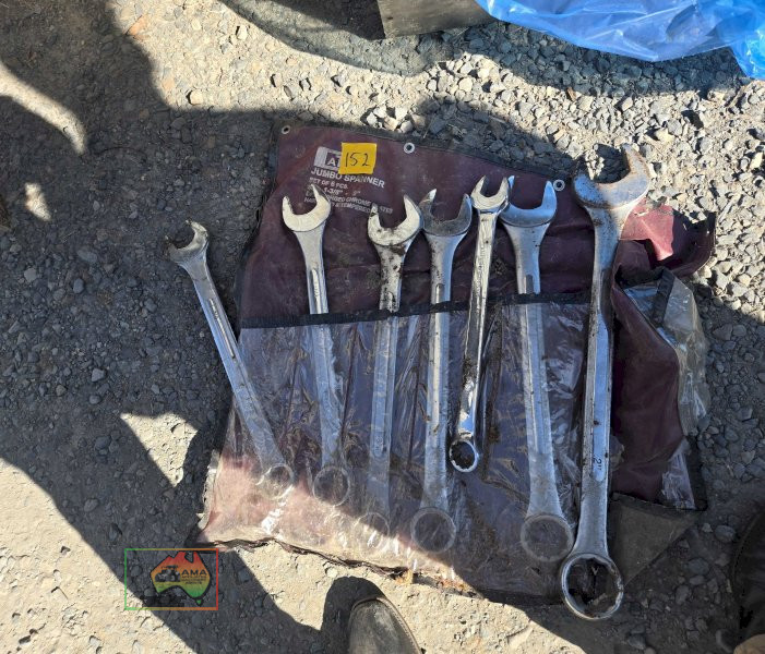 6 piece large spanner set