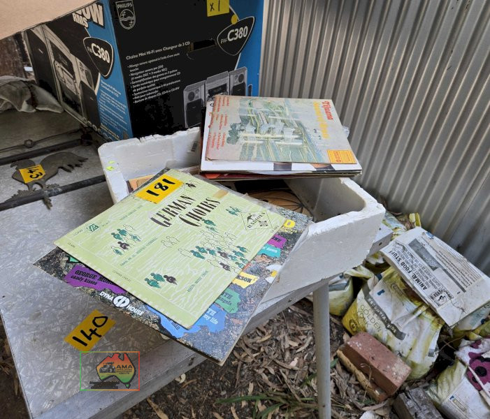 Assortment of LP Vinyl Records