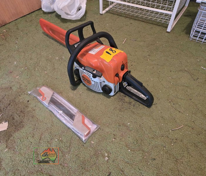 Stihl MS-180 Mini-Boss Chainsaw & Sharpener