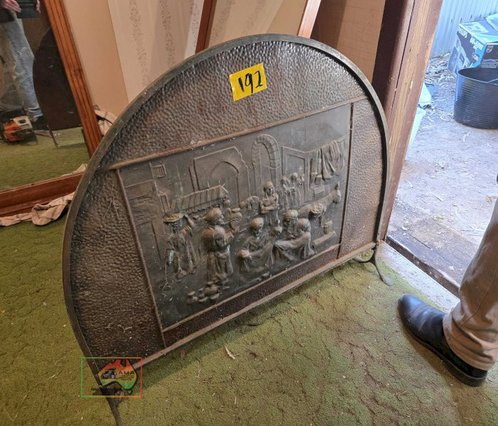Brass Fire Screen - photo 2