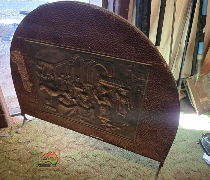 Brass Fire Screen - photo 3