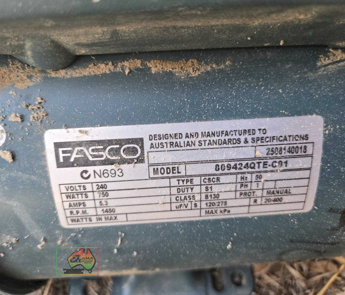 Fasco single phase electric motor - photo 2