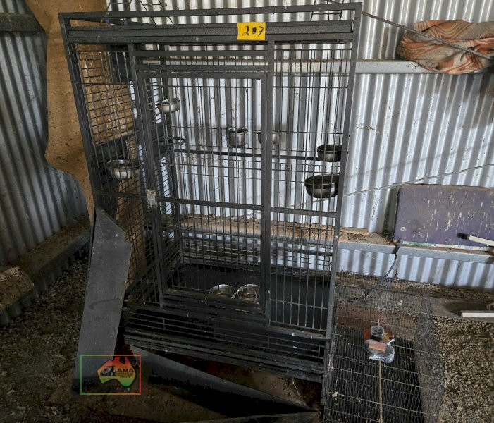 Powder Coated Deluxe Parrot Cage - photo 2