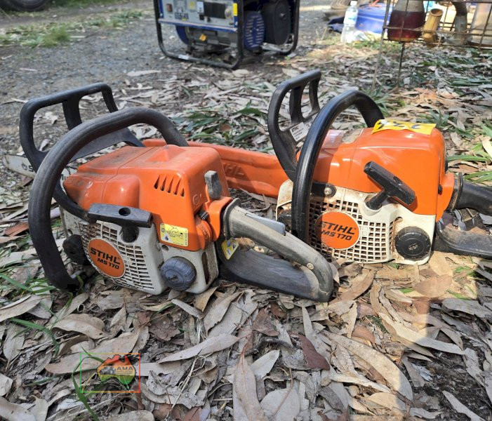 2x Stihl MS-170 Chainsaws - photo 9