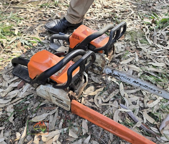 2x Stihl MS-170 Chainsaws