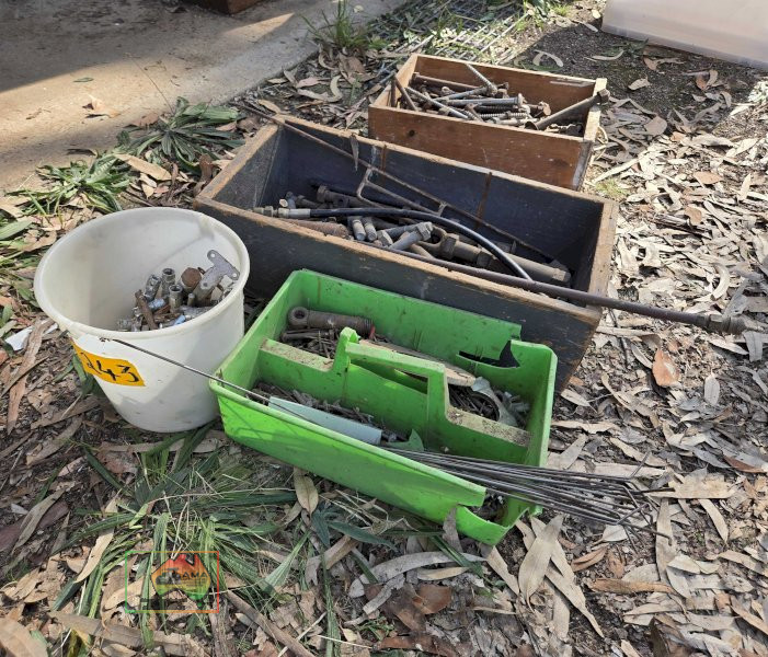 4x Boxes of Bolts & Sundries