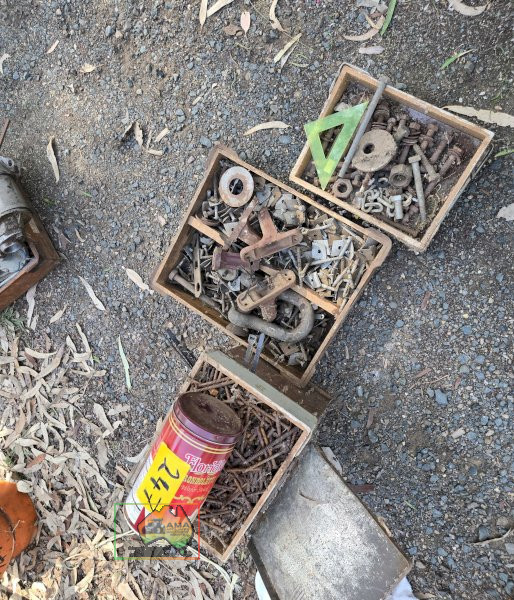 Boxes & Tin of Assorted Screws etc....