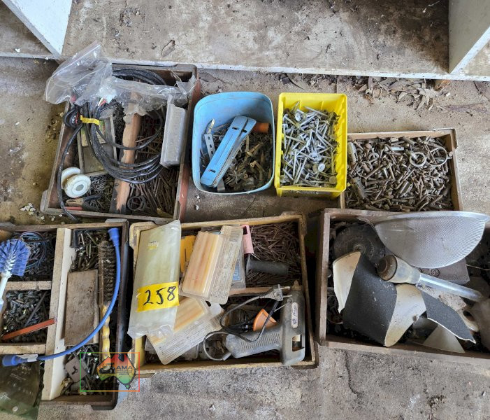 7 Tubs of Assorted Nails & Sundries - photo 6