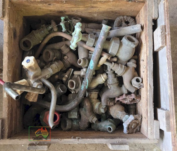 Box of Brass Taps - photo 4