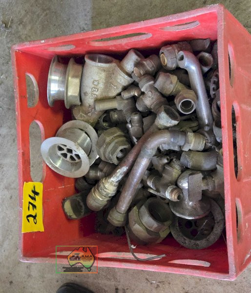 Crate of Pipe Fittings