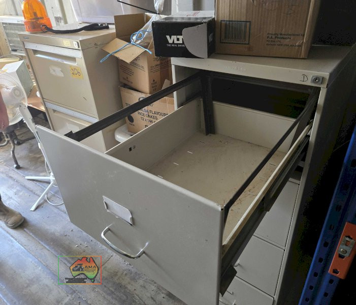 2 x filing cabinets
