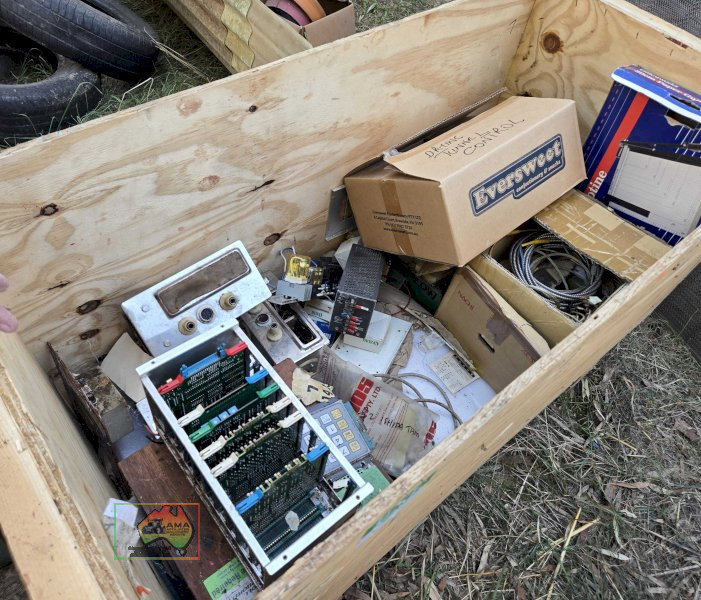 Crate of assorted control panels - photo 2