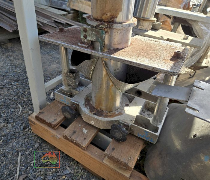 Assorted stainless steel tubes and hoppers from bagging machine - photo 2