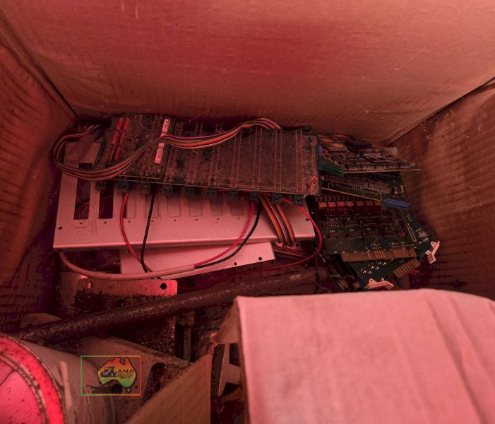 Box of sundry parts including air actuators