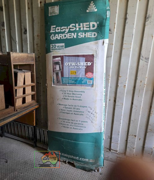 Brand new easy garden off the wall shed - photo 2