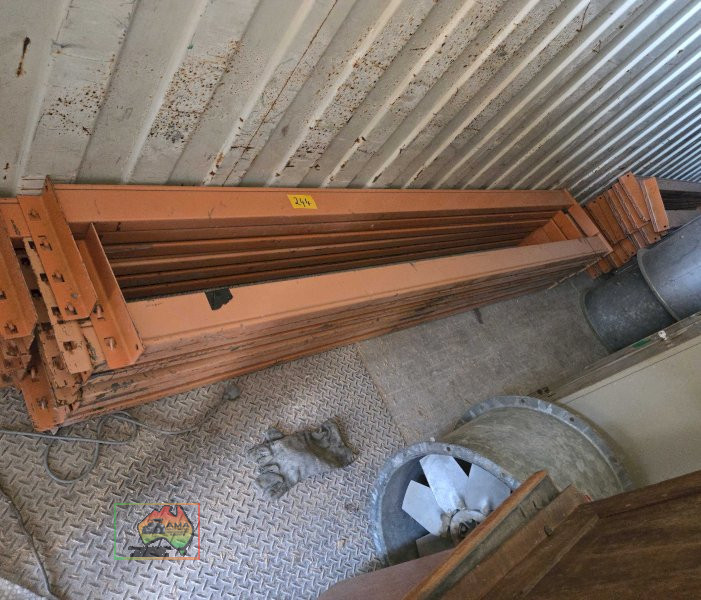 12 x pellet racking shelf pieces