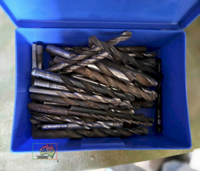 Blue Box of Assorted Drill Bits - photo 4