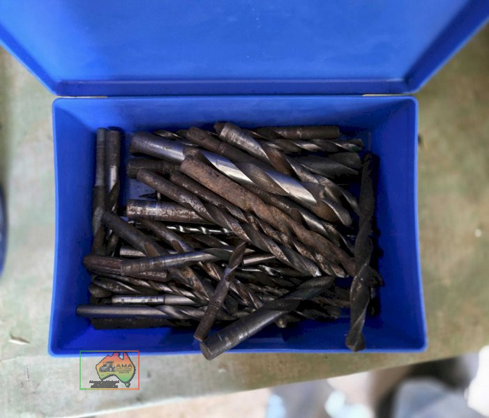 Blue Box of Assorted Drill Bits - photo 2