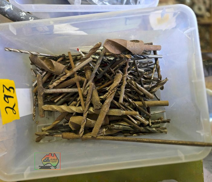 Plastic Tub of Drill Bits - photo 3