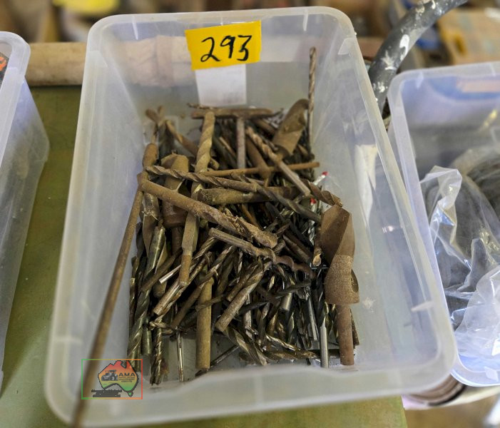 Plastic Tub of Drill Bits - photo 2