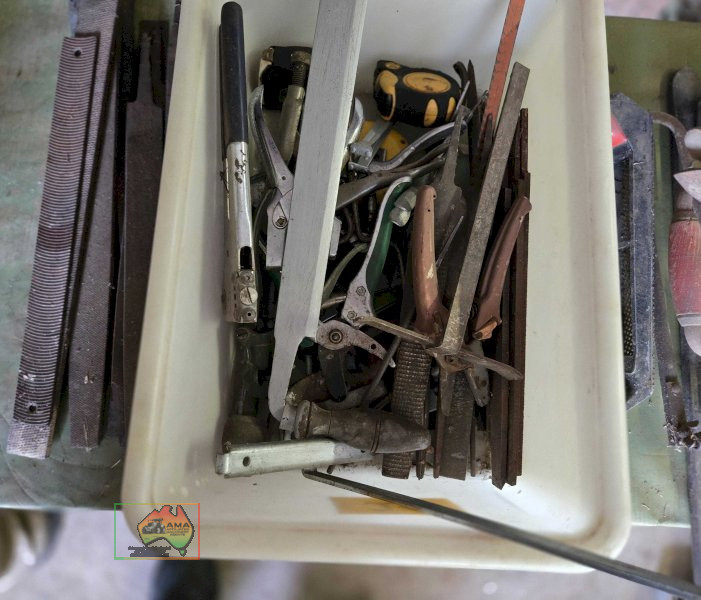 Box of Files, Tyre Levers, Hammer etc... - photo 3