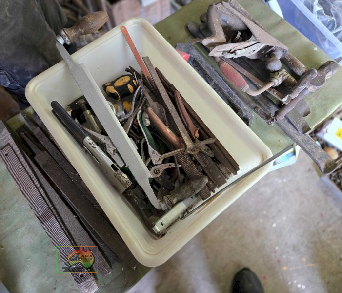 Box of Files, Tyre Levers, Hammer etc... - photo 2