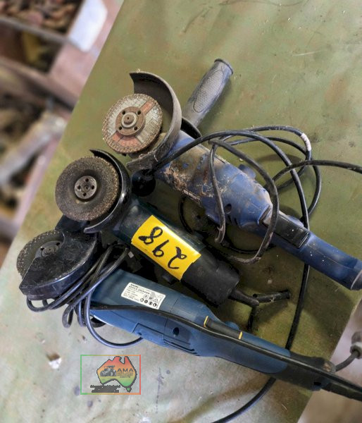 3x Angle Grinders - photo 2