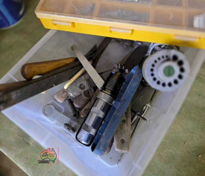 Box of Assorted Screws, Impact Driver & Drill Sharpener etc... - photo 3