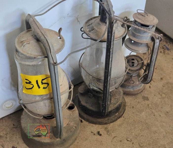 3x Kerosene Lamps - photo 2
