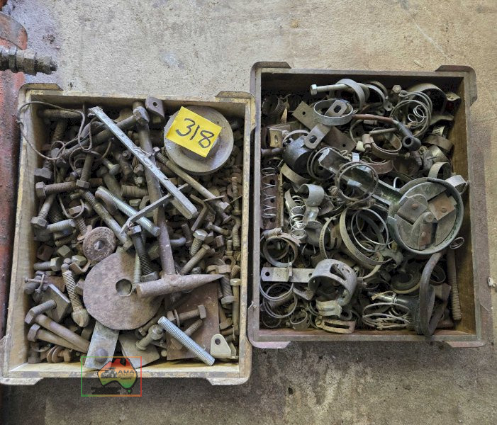 2x Draws of Sundry Nuts & Bolts