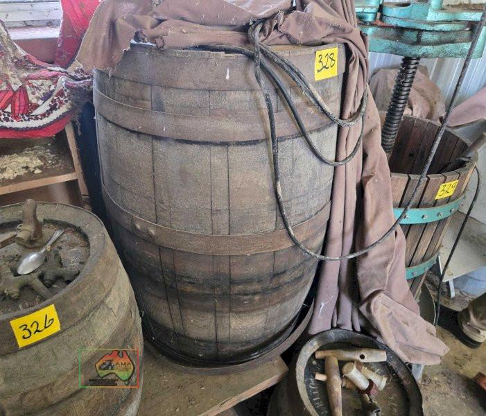 Vintage Wine Barrel