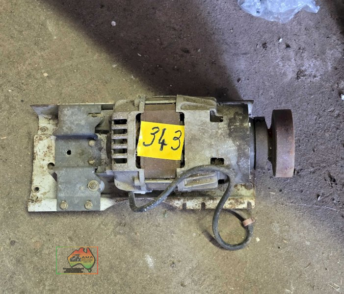 Electric Motor with Centrifugal Clutch