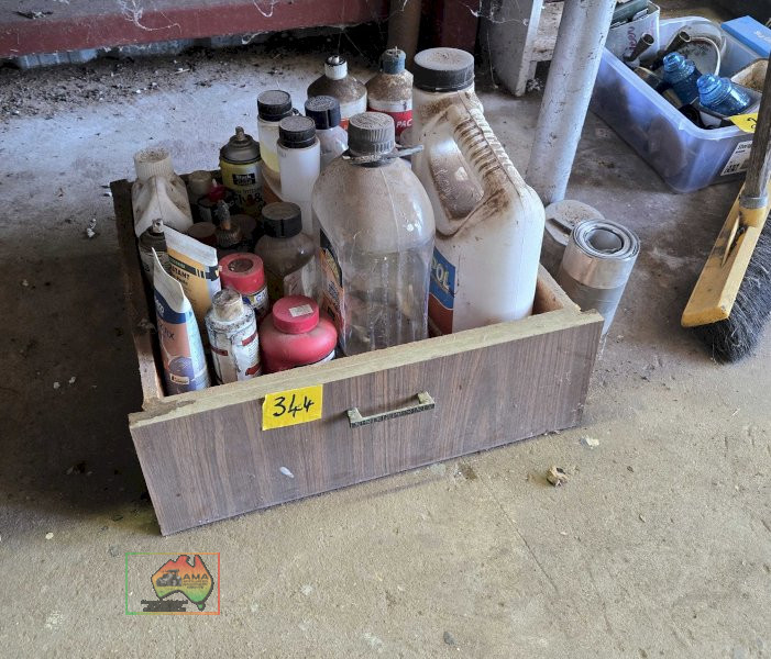 Assorted Oils, CRC & Turps etc...