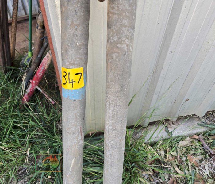 2x Adjustable Height Poles with Bearings - photo 4