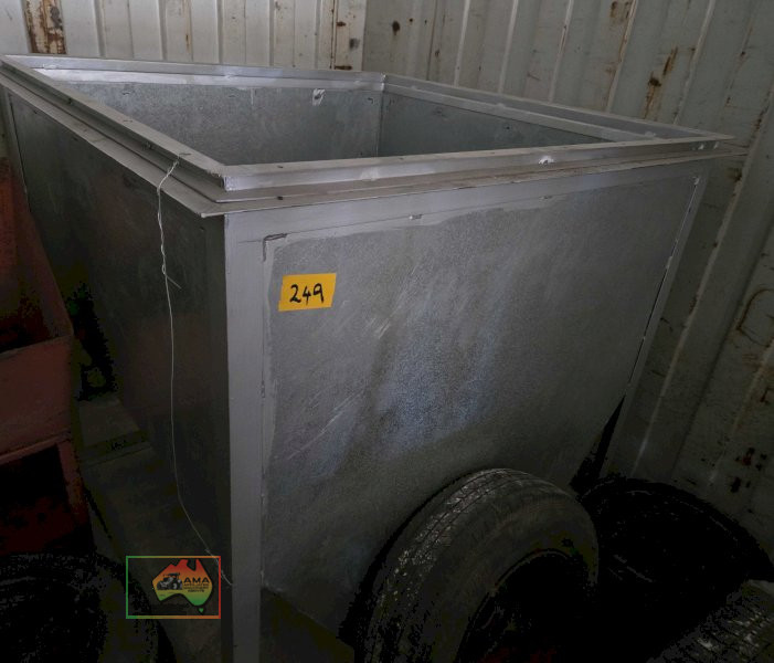 Steel jacky bin