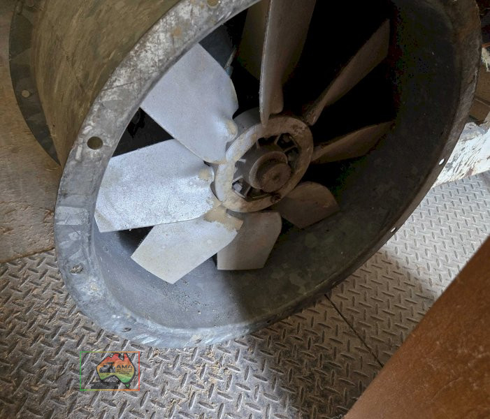 Pair of industrial fans