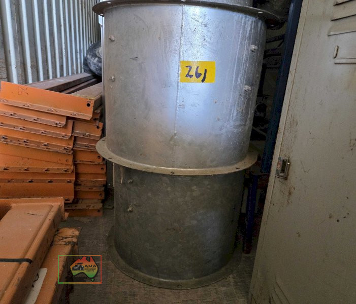 Pair of industrial fans