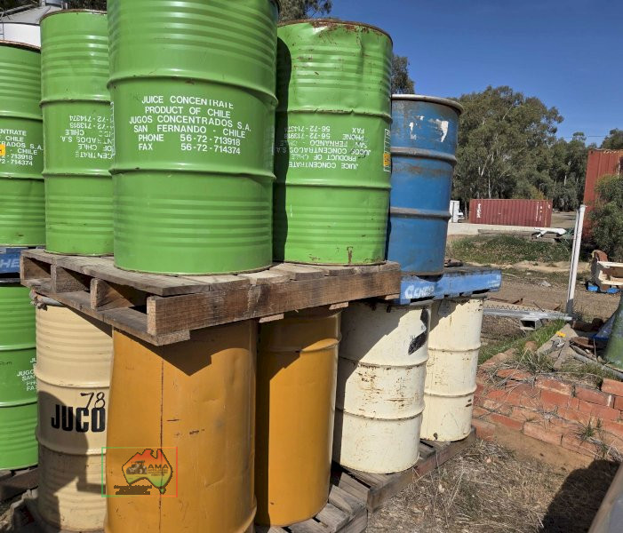 14 x 44gal drums and lids (#263) - photo 2