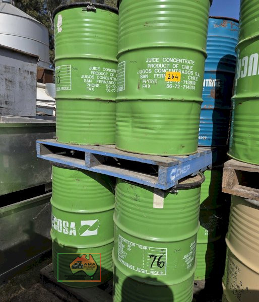8 x 44gal drums and lids (#264) - photo 2