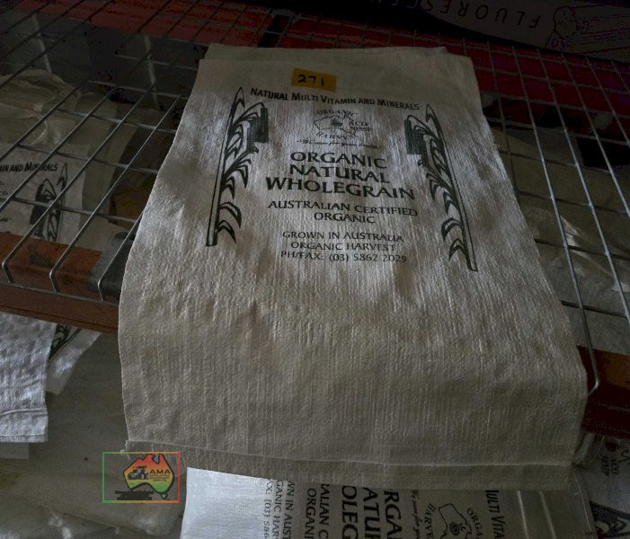 Very large quantity of grain bags